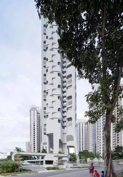 【住宅建筑】UN Studio作品-新加坡雅茂圆