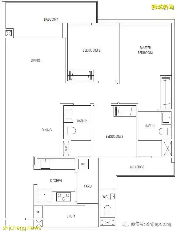 东部淡滨尼的聚宝园 四房和五房高达8万促销活动中,最便宜新楼盘,接近EC价格,每英尺只需1322起