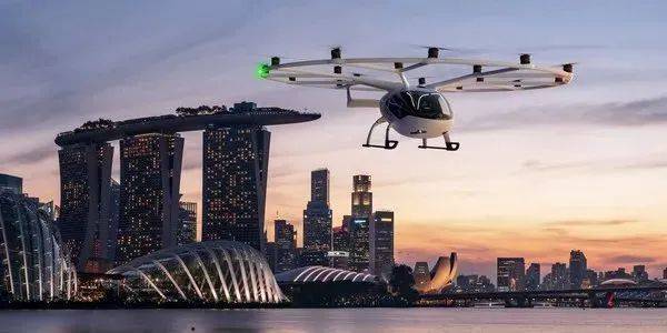 Volocopter计划未来三年内在新加坡推出空中的士