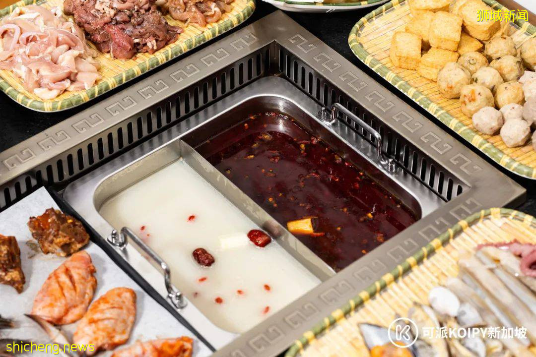 小木凳自助火锅新店开业两人同行一人免单，还送菜