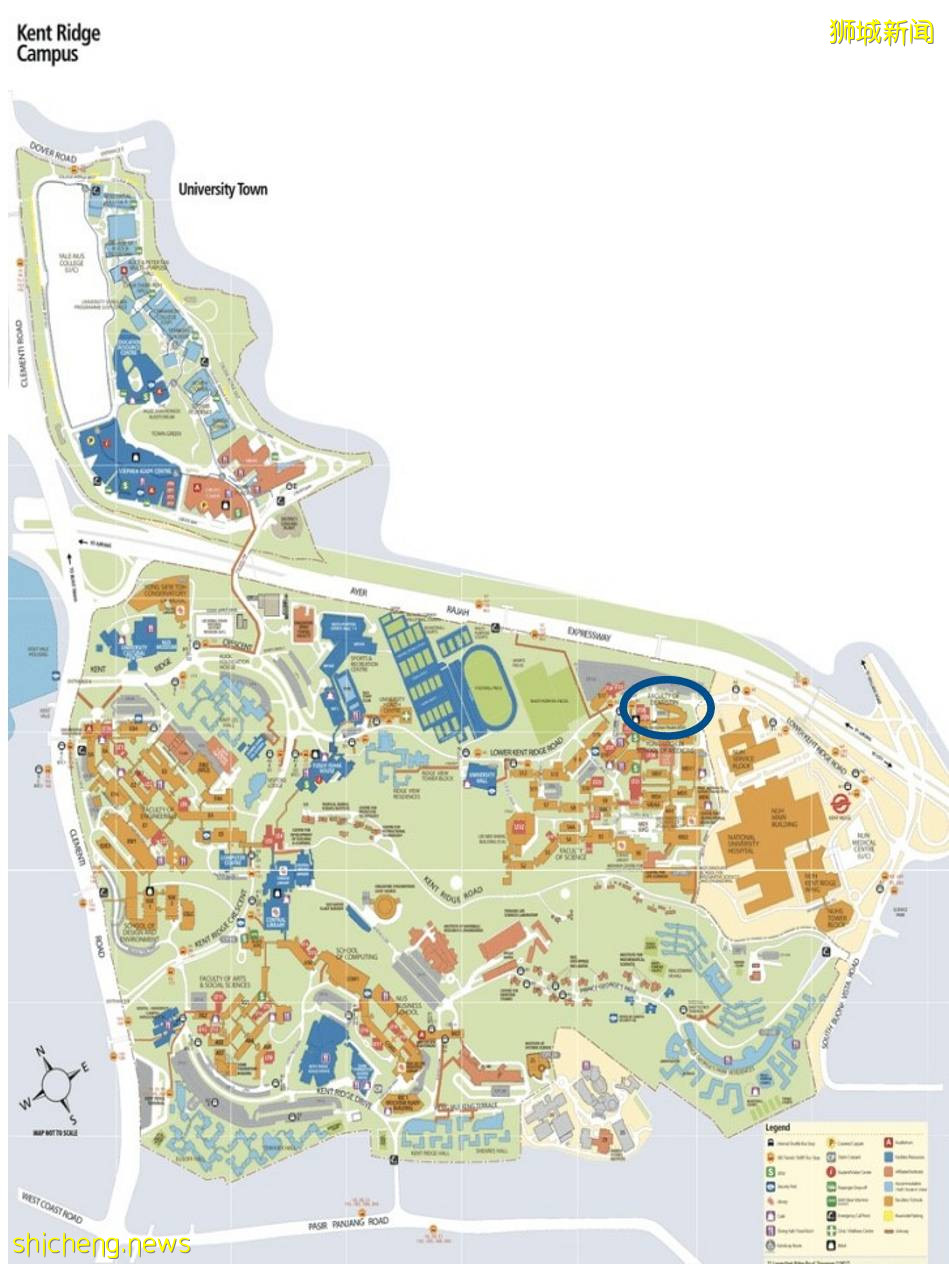 国大地图 一文掌握NUS校园分布