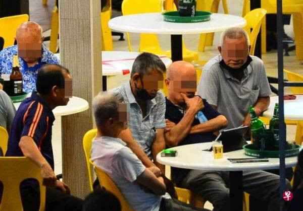 阿裕尼邻里变小马场 逾40人聚赌