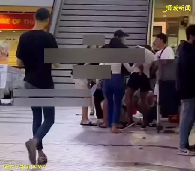 不满女伴被碰?两帮人马大打出手