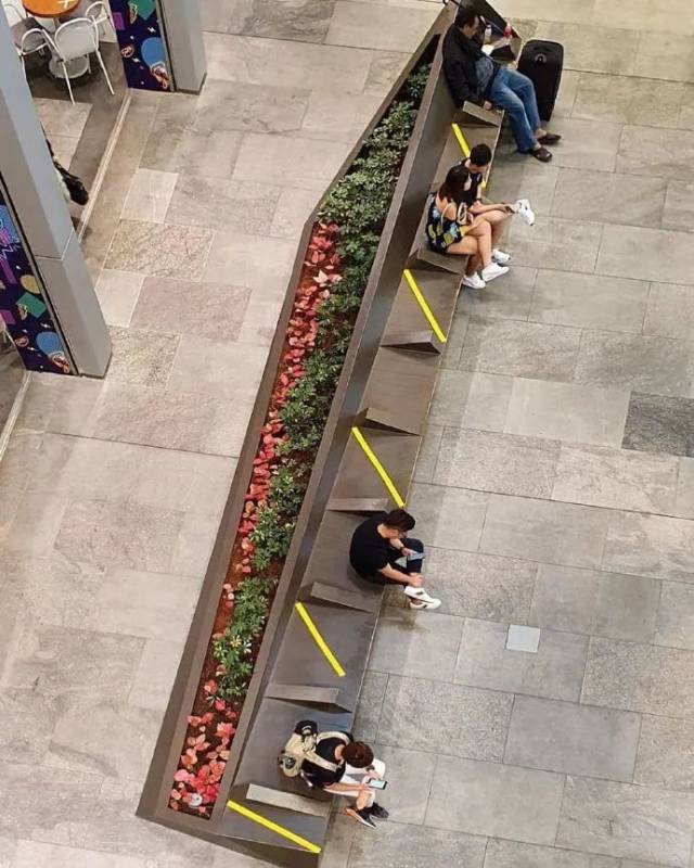 新加坡用膠帶做了一場大型公共藝術