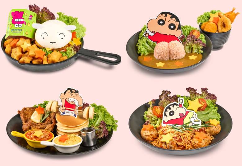 蜡笔小新快闪Cafe空降新加坡✨食物+布置充满回忆杀,5月5日登场🌟