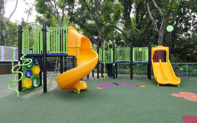 新加坡30多間孩子喜歡的餐廳，自帶免費遊樂場！樹屋、蹦床、攀岩、秋千都有（上）