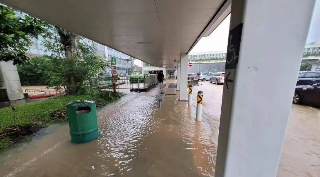 连日暴雨竟让新加坡爆发山洪