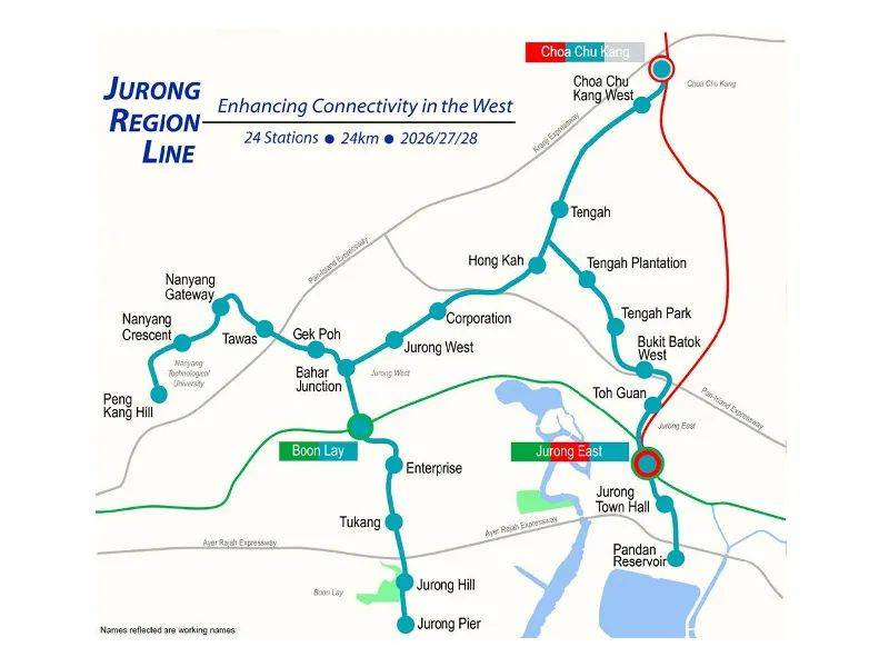 新隆高鐵黃了！新加坡裕廊區域線照樣動工，地鐵開進NTU校內
