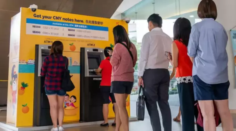最新！新加坡臨時提款機新鈔還剩多少？等候時間多長
