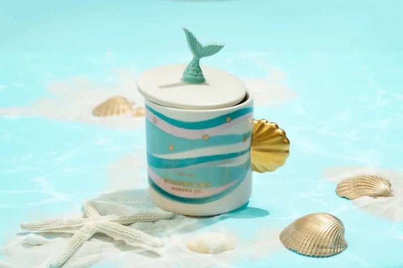 美到炸裂!海妖、月光兔,新加坡星巴克推出2個新款系列杯