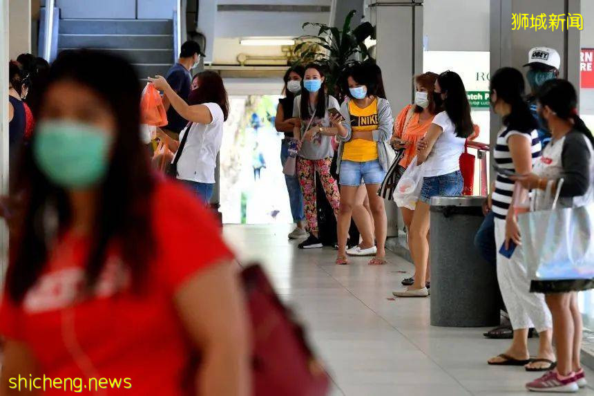 新加坡人力部允許更多外籍女傭入境,優先照顧有看護需求的家庭