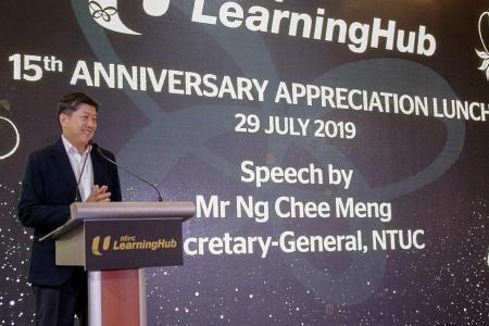 NTUC LearningHub入门工具包将帮助培训“工人4.0”