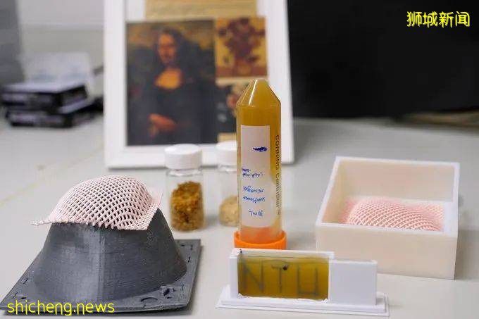 花粉用于3D打印?NTU 团队做到了