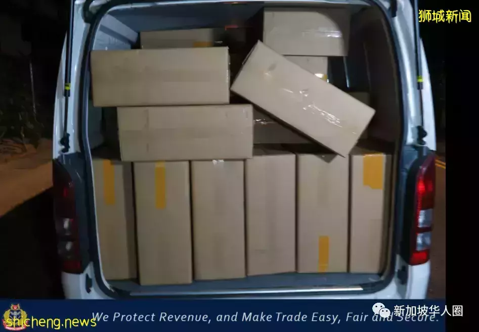 新加坡起获7186条漏税香烟!逃税超66万新币!恐坐牢6年罚40倍