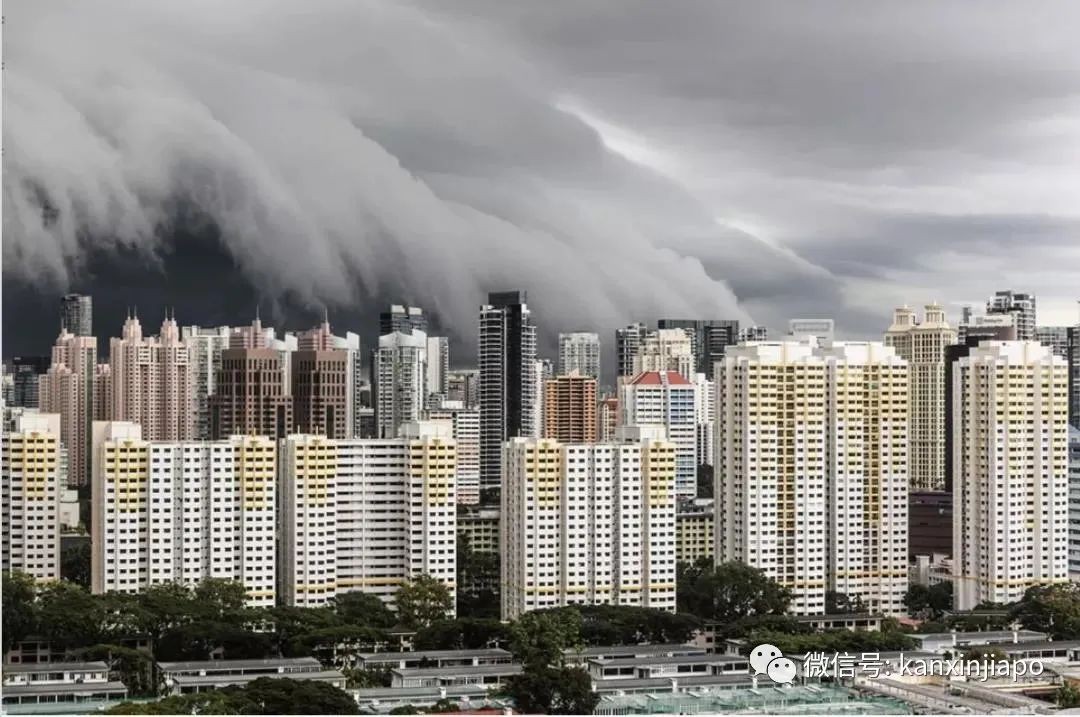 世界末日既视感，磅礴大雨似海啸来袭！新加坡昨4小时降了半个月的雨量