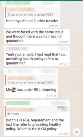 互惠綠色通道入境獅城者 再返馬須酒店隔離14天 費用自付