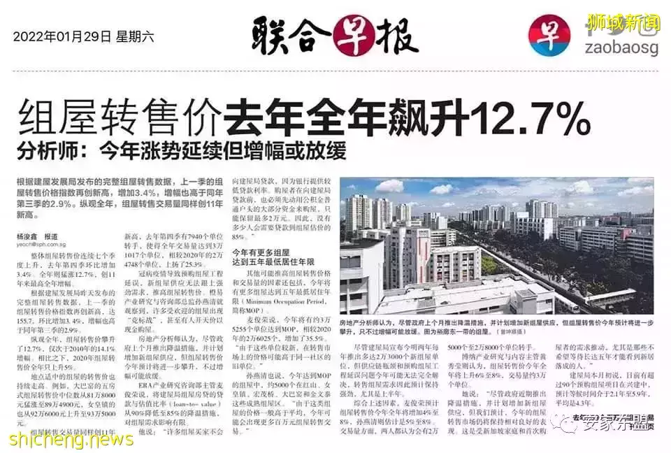 虎年春節新加坡樓盤折扣龍虎榜