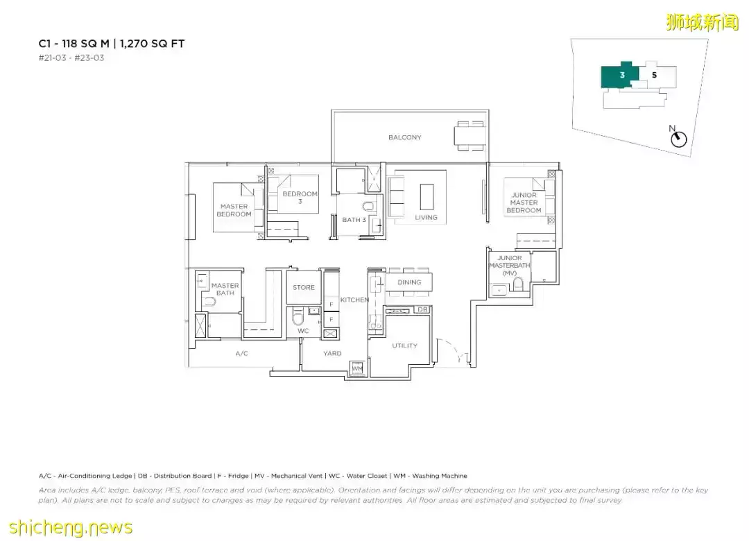 新加坡 3 Cuscaden【D10郵區 緊鄰烏節路地鐵站 稀有永久地契 五星級社區配套的城中豪華公寓】
