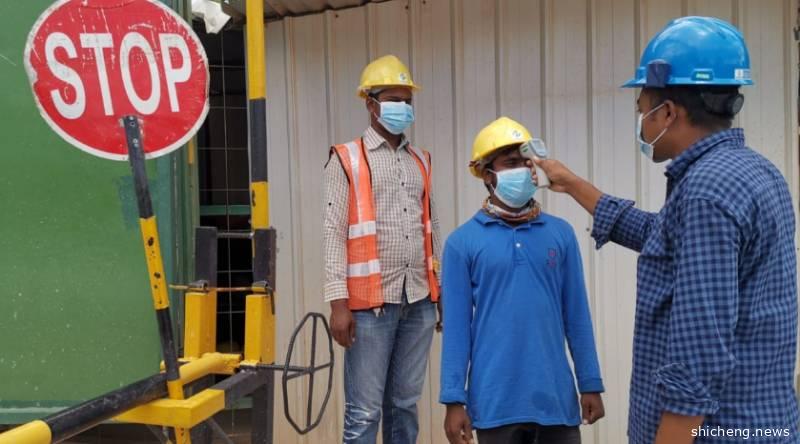 人力部：建筑业的SP和WP准证下周一将履行居家通知