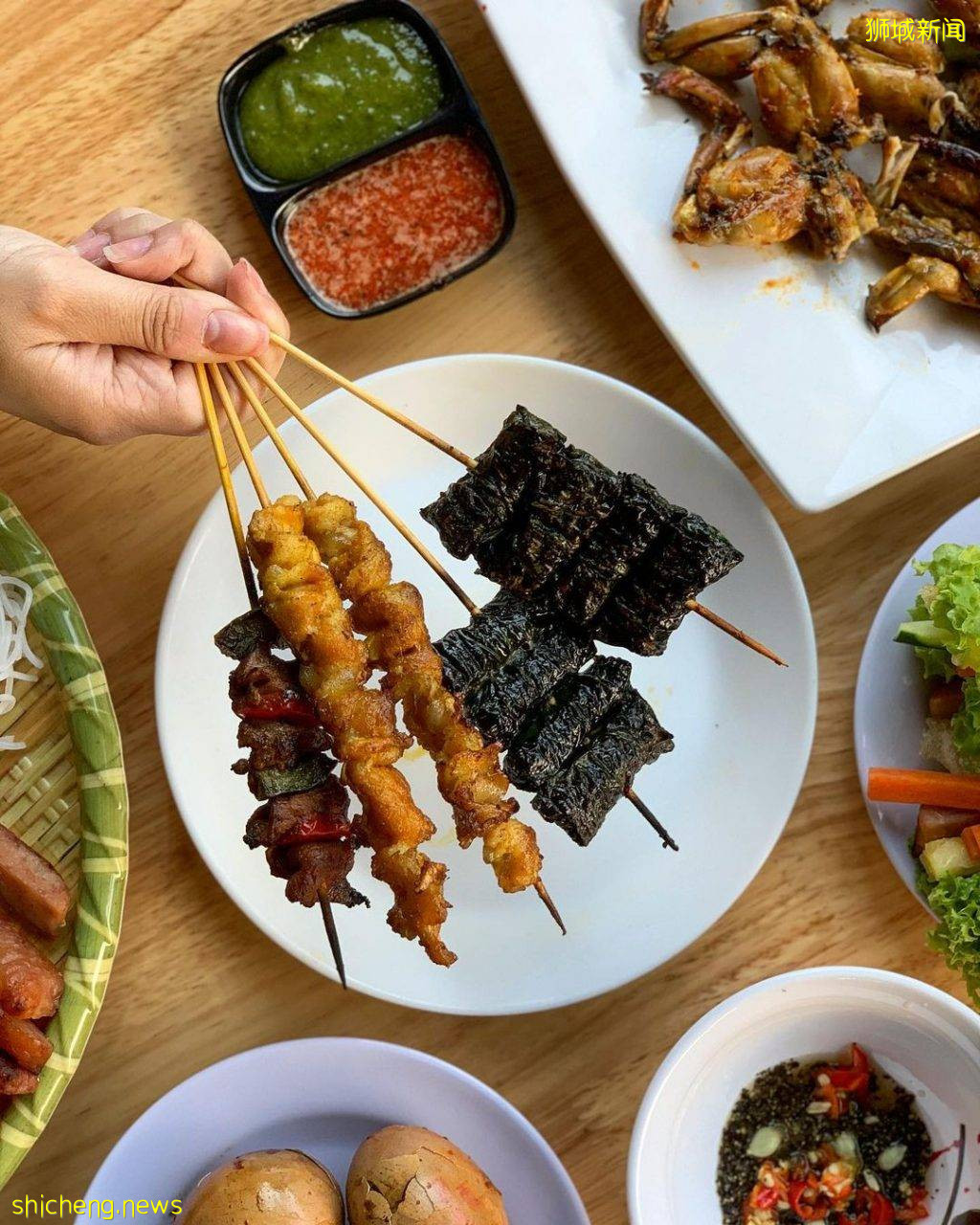 123 Zô 越南式BBQ燒烤🍢各式烤串、特色春卷、街頭小吃，一起撸串覓食去