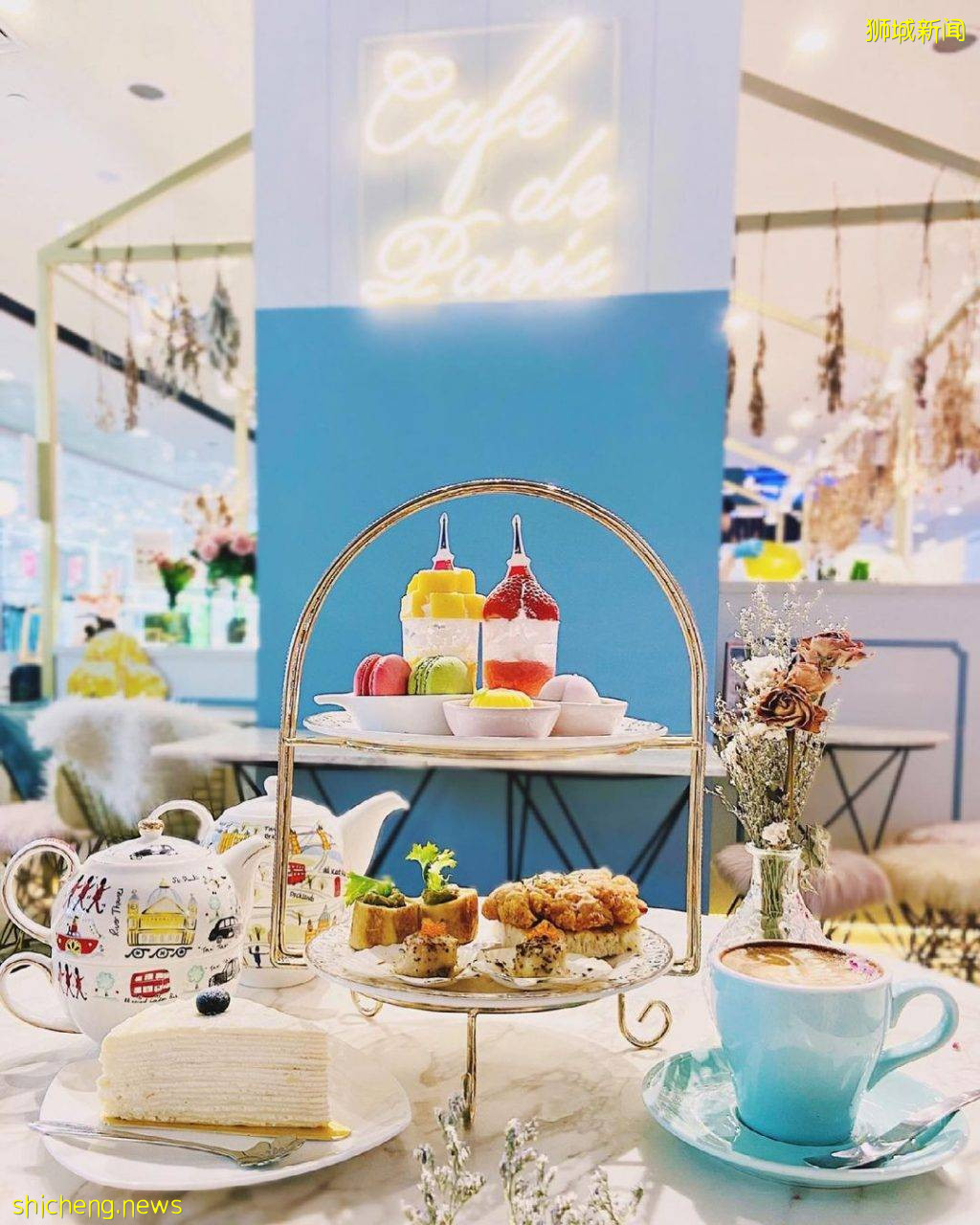 “Cafe de Paris”下午茶優惠、人均$23💰 豐富甜食+鹹食+飲料，母親節促銷爲期一個月👊