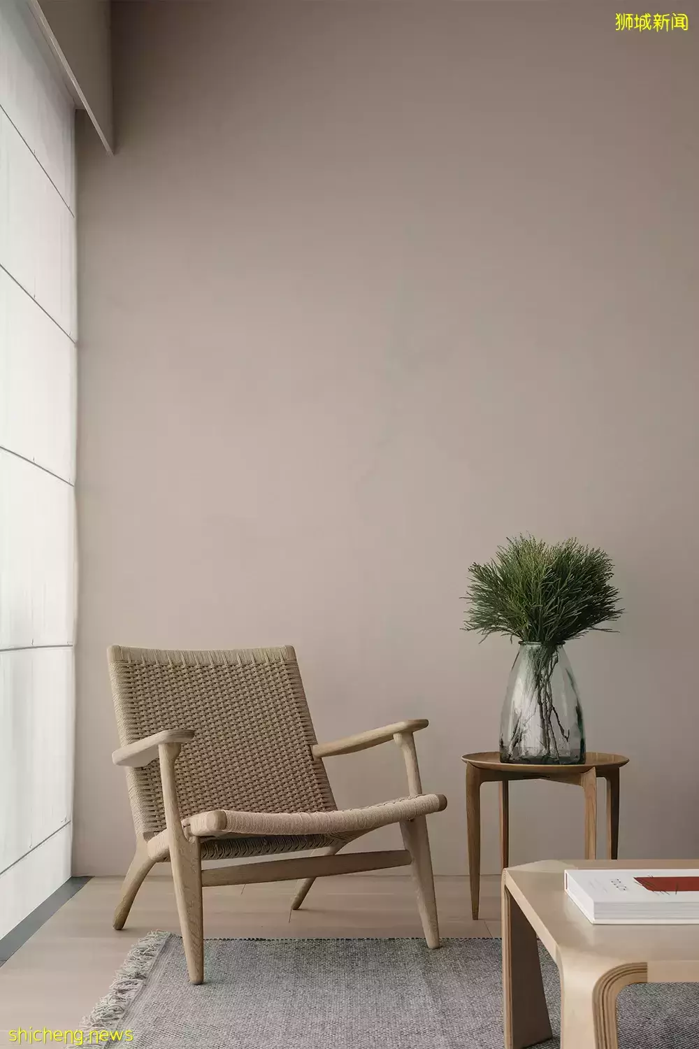 新加坡Soleil公寓，原木色帶來的禅意，​Monocot Studio