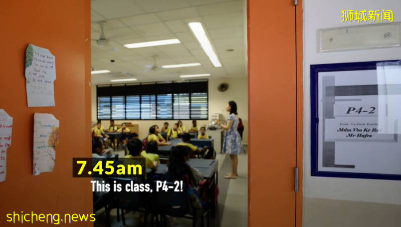 跟隨鏡頭一起來看看,新加坡小四學生的課程安排!