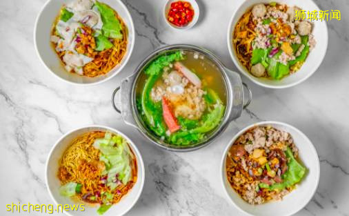 食在獅城 街頭米其林系列之新加坡10家經典肉脞面(Bak Chor Mee)合集