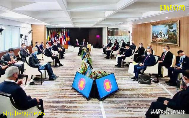 東盟召開緬甸特別峰會“超出預期”李顯龍談六大要點