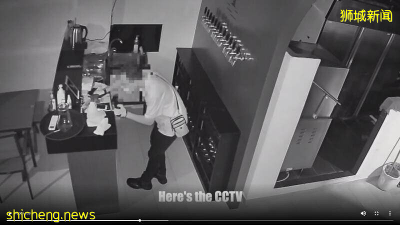 盗贼溜进餐厅偷钱 店主把干案视频变音乐剧 