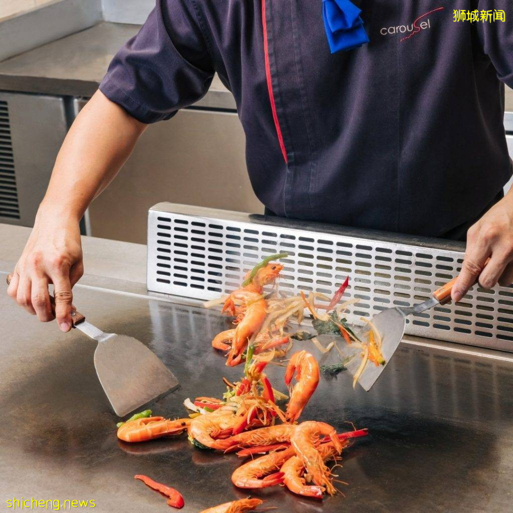 Buffet大餐走起!Carousel清真自助重开,护士专享5折!公众也可享受8折优惠哦