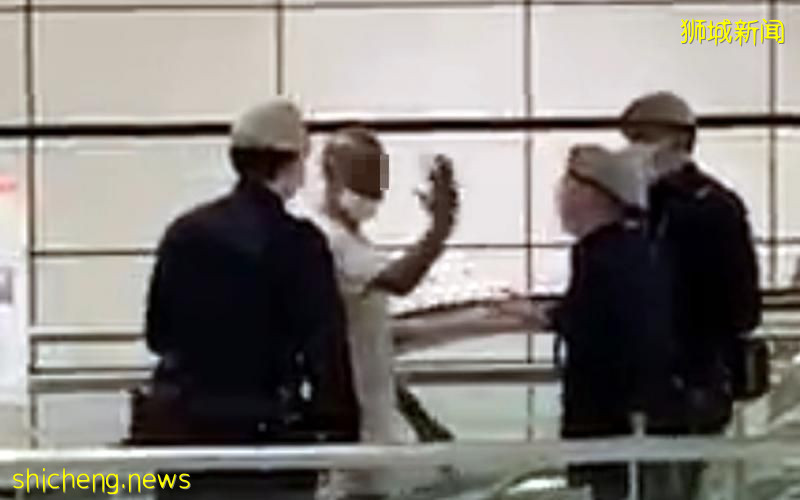 醉汉大闹地铁站 图踢警员被捕