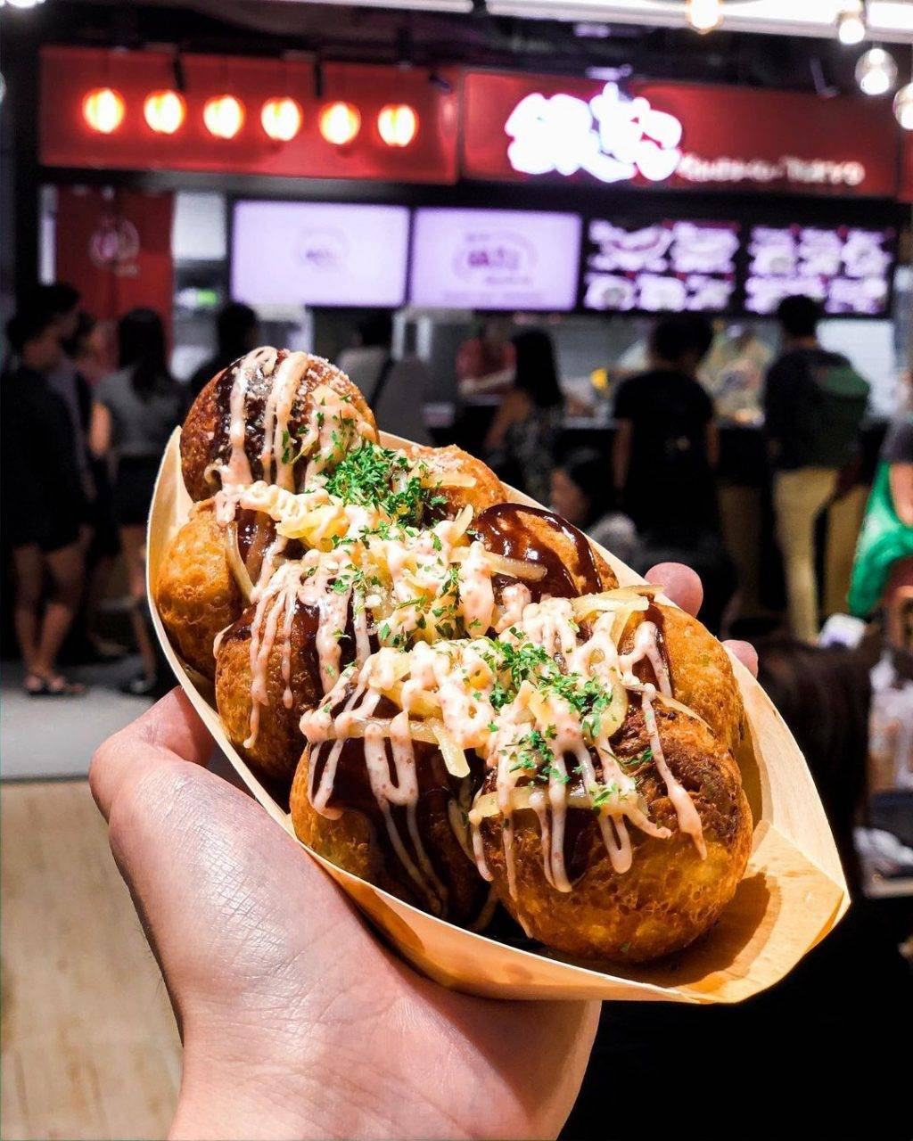 Q彈飽滿章魚燒🐙日本超夯的“GINDACO”章魚燒開入ION Orchard😍 超大顆、超紮實、超多料