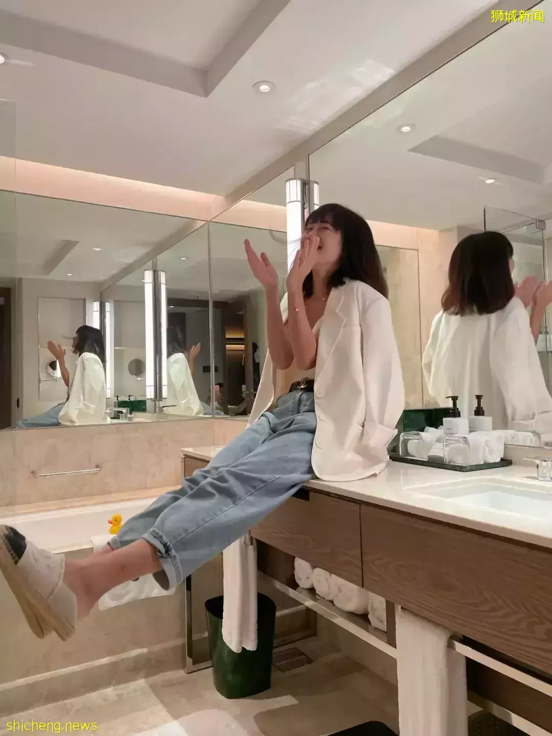 吃龙虾吃到撑,备品都是BYREDO的,推荐这间新加坡宝藏酒店