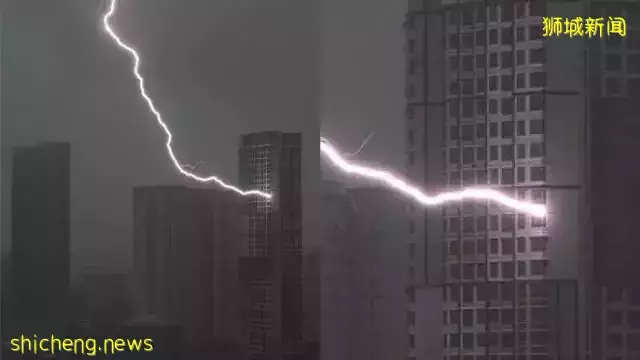 閃電擊中女皇鎮組屋 居民:窗口都在晃