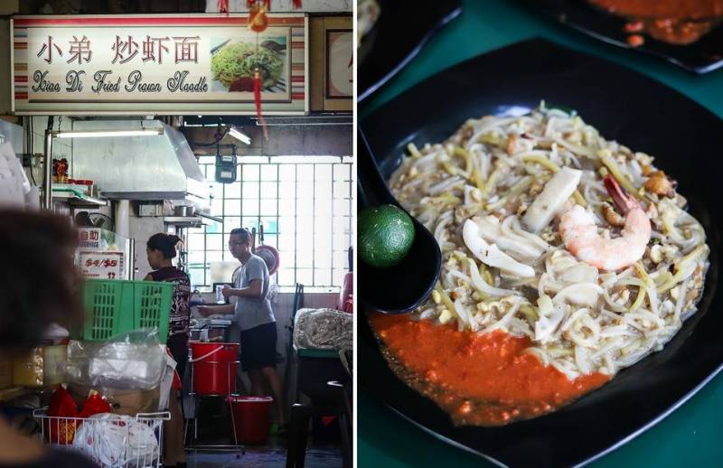 小弟炒虾面，没吃过就真的太逊了！要么早到 要么明日请早