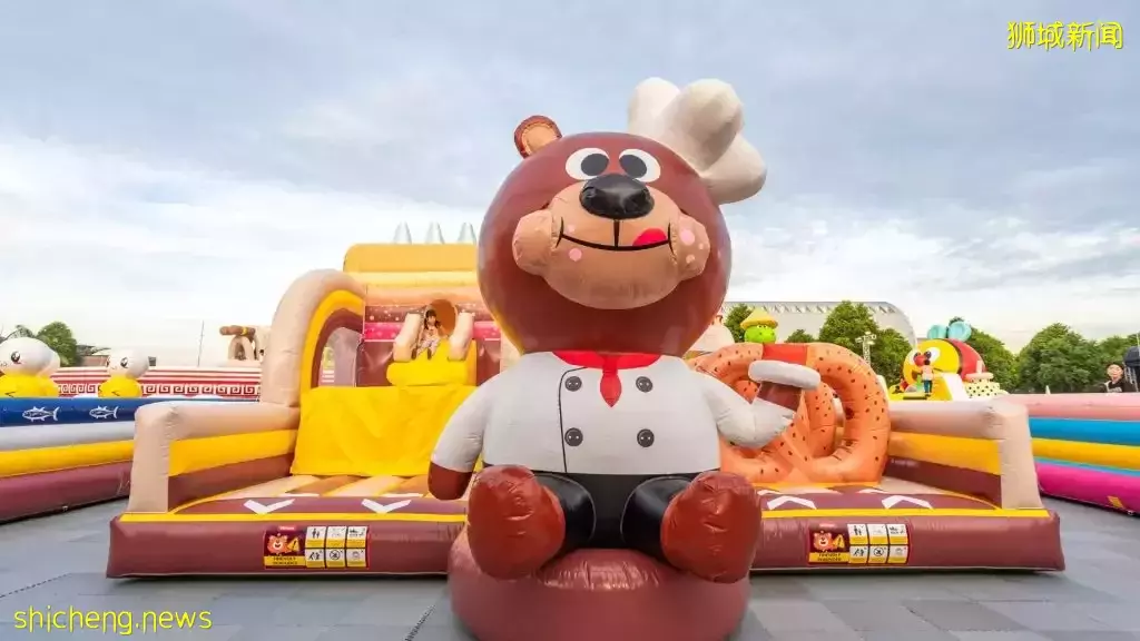 滨海湾充气城堡嘉年华!超大超好玩!活动有效期至6月26日