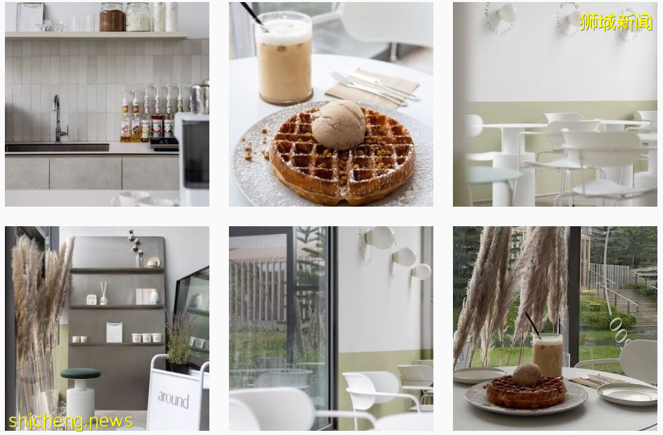 Around Cafe 褪去浮夸设计的极简咖啡厅