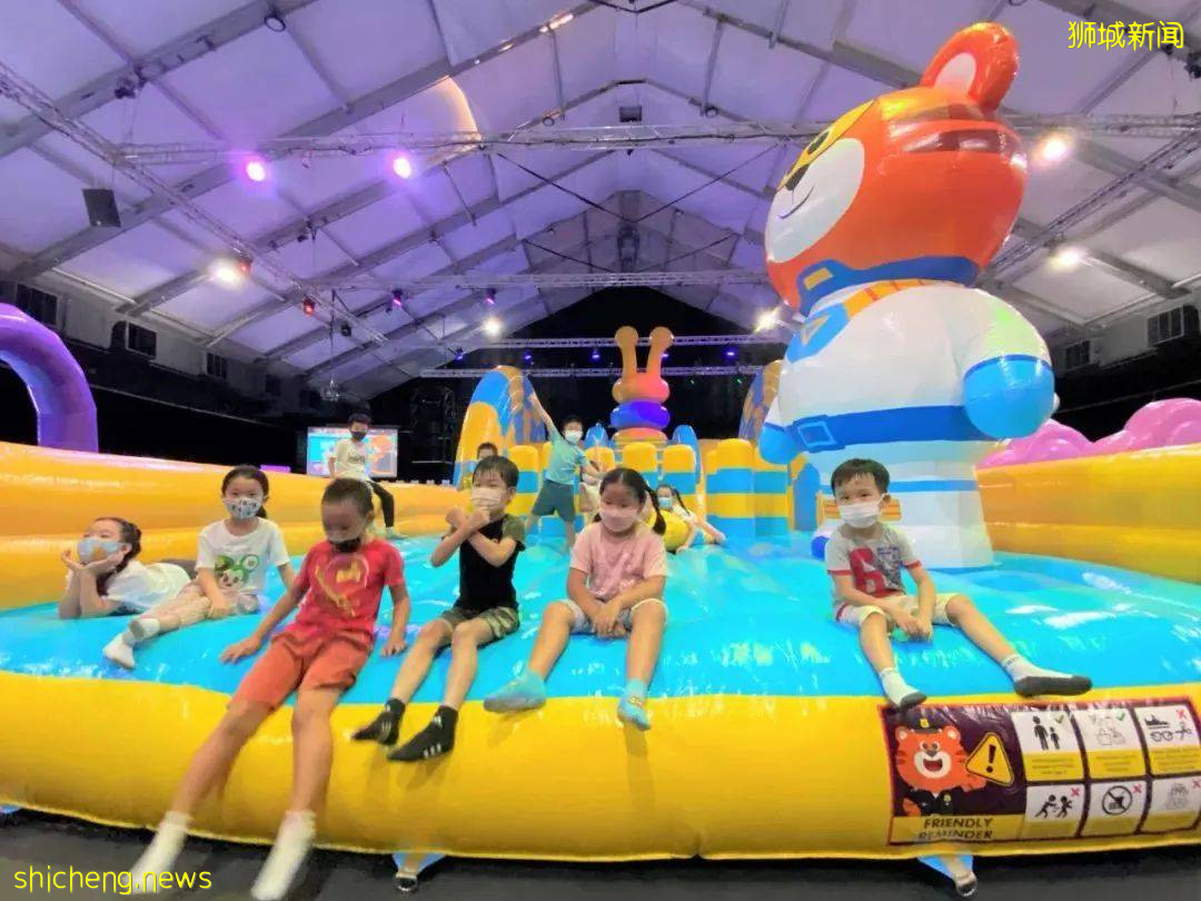 送票！新加坡最新充气蹦床游乐场！超大！7大主题玩到不想回家