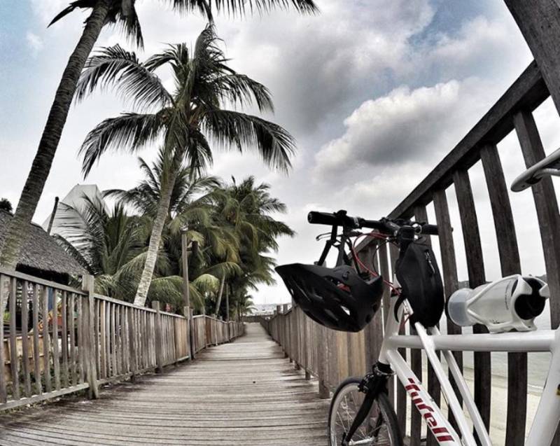 觀鳥、陡坡、嬉水、看夕陽,13條新加坡最美親子騎行路線