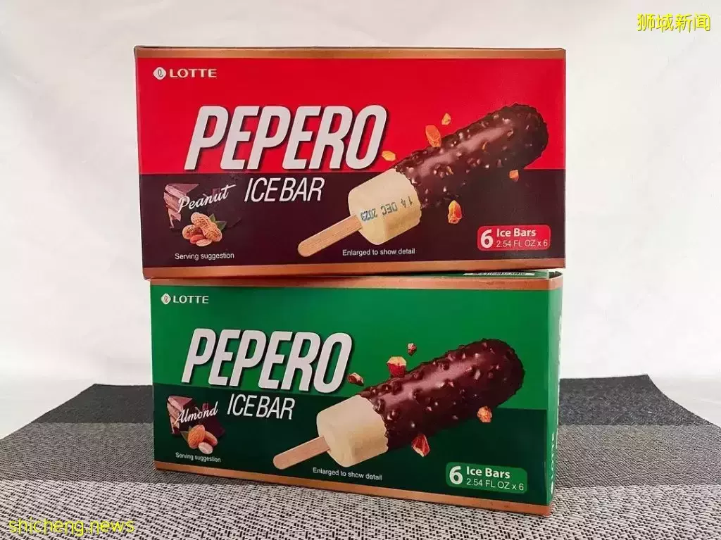 PEPERO放大版冰棒！浓郁巧克力脆皮+香草冰淇淋，爽口不甜腻，全岛FairPrice可买到