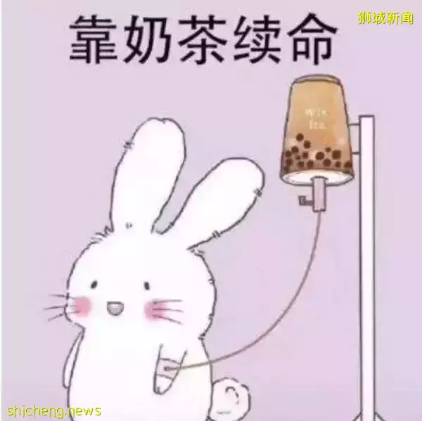 新加坡春节期间也能喝上欢乐泡泡茶，过年了就让再胖两斤吧