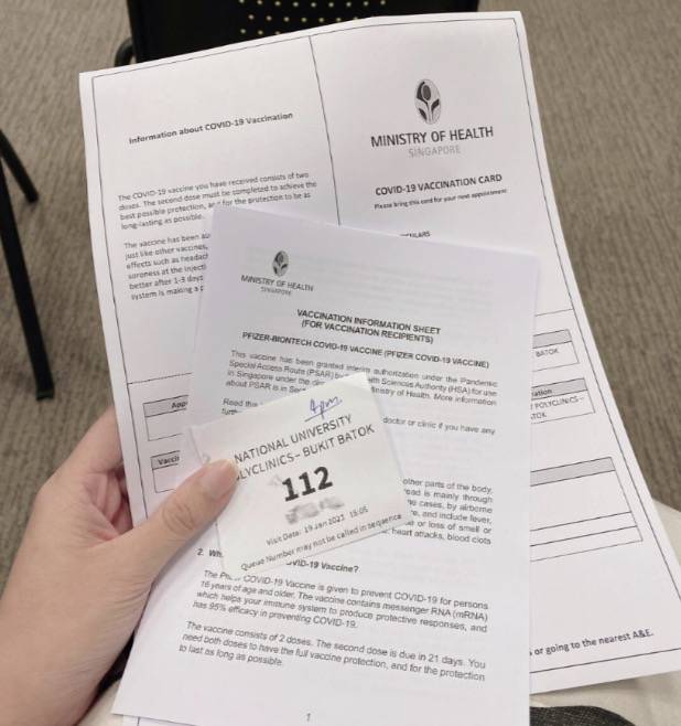 李顯龍總理發視頻呼籲這件事！中國網友曝：在新加坡接種疫苗全過程