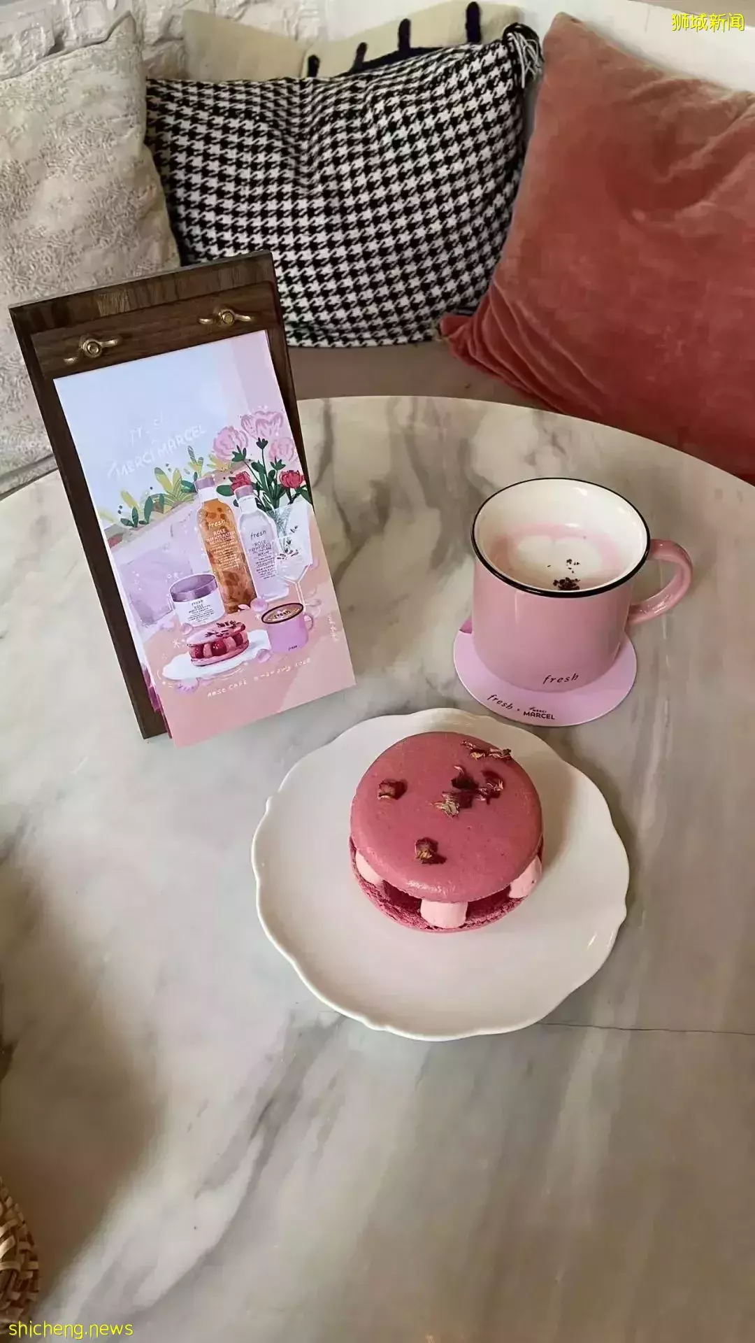 新加坡Fresh玫瑰主题快闪咖啡,免费领小样、手部按摩