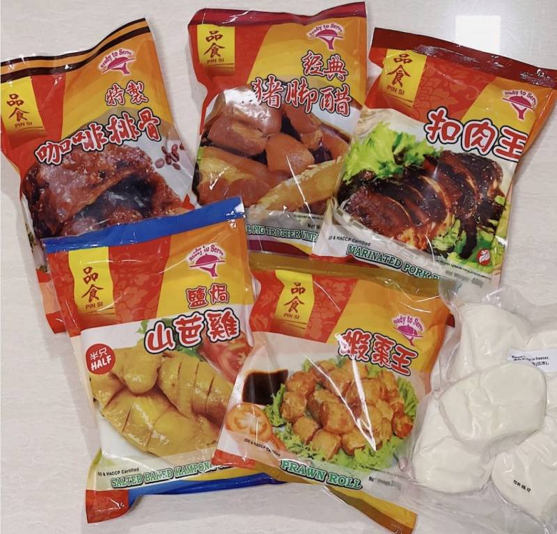 常年霸屏美食展，疫情之下開啓開挂模式！性價比爆棚，扣肉王，佛跳牆，豬腳醋，鹽焗山芭雞做成加熱即吃包裝，美食送貨上門