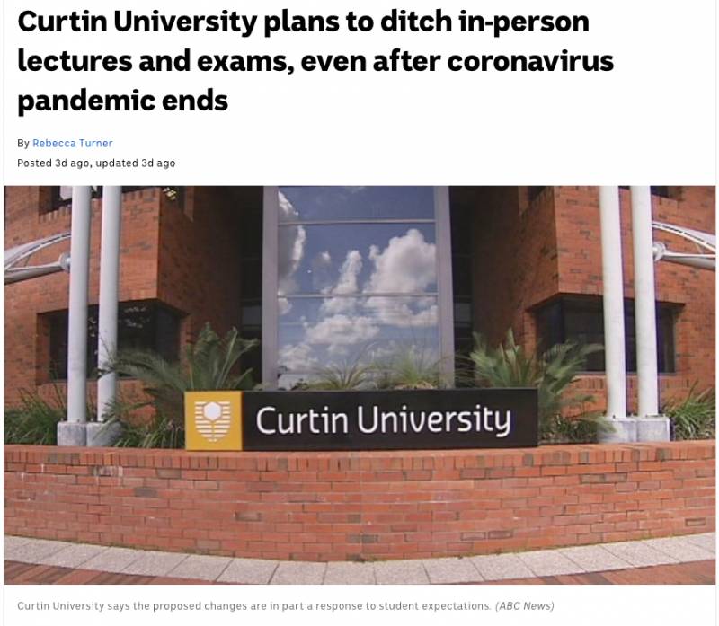 震惊留学圈！这个大学要永久取消线下课+考试