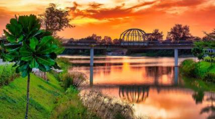 昨天，新加坡神仙晚霞刷屏朋友圈！這些地點觀賞效果炸裂