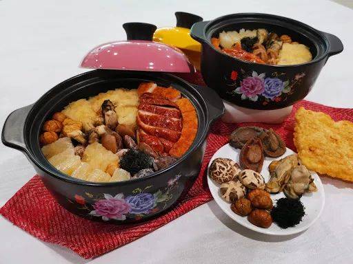 甘牌燒味聯手潮州發記首創新年盆菜和金鴨