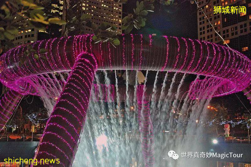 新加坡:令人惊叹的财富喷泉