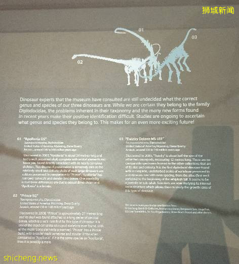 注意了！新加坡這7個地方，竟然有恐龍出沒